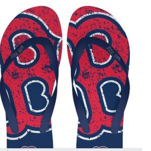Boston Red Sox FOCO Big Logo Flip-Flops